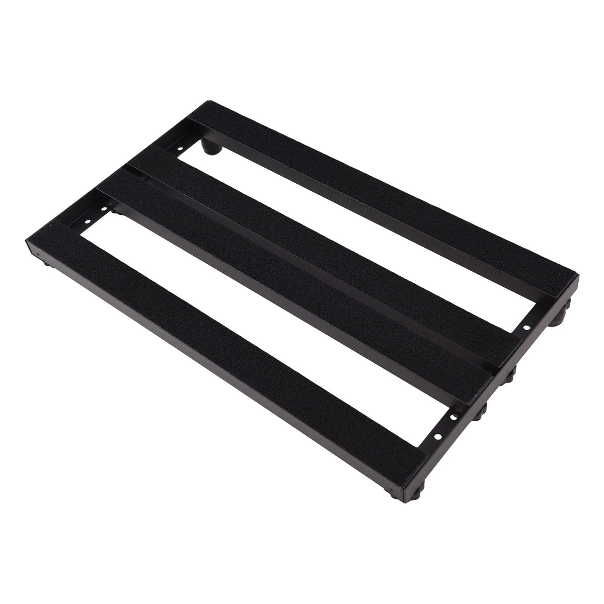 Guitar Pedal Board Aluminum Alloy Effect Pedalboard Compartment Storage Power Cord Portable Easy Assemble Pedal Board for Guitar