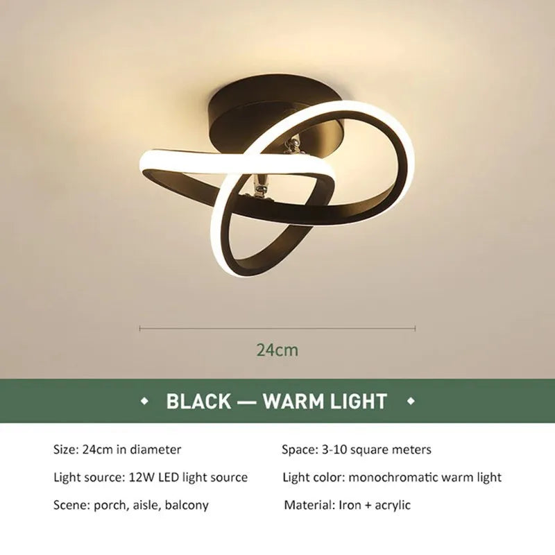 Black / Tricolor light