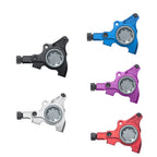 IIPRO Flat Mount Hydraulic Brake Caliper 2-Piston | Road/MTB Flat Bar Bike Upgrade Kit | Multi-Color