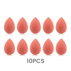 IMAGIC 10PCS/KIT Makeup Sponge Soft For Foundation Concealer Cream Wholesale Healthy Latex Smooth Wet And Dry Women Makeup Tool