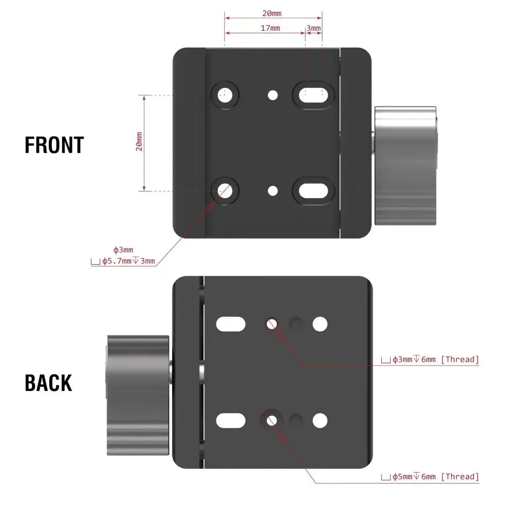 NEJE Official Laser Module Holder / Z-Axis Adjuster / Focus Adjuster Tool for NEJE 5, NEJE Max 4 and NEJE Max 5C