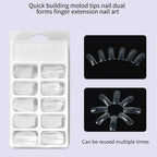Nail Extension Gel Kit with Slip Solution, UV Builder Gel Nail Art Manicure Set, Style ZYD41