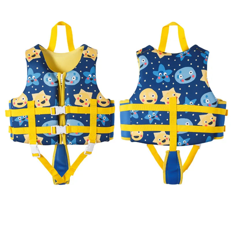Kids Swim Vest, Buoyancy Jacket For Boys Girls, Float Buoyancy Swimsuit, Children Flotation Swimming Aid 50N