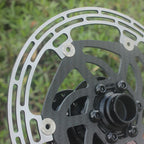 RACEWORK Carbon Fiber Bike Disc Brake Rotor MTB Road Bicycle Ultralight 6 Bolts Floating Rotor 140mm 160mm 180mm Brake Disc