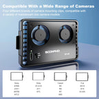 SOONPHO SP-A8 Camera Cooling Fan for Sony Canon FUJI A7M4 ZVE1 A6700 A7C2 ZVE10 ZV1 R5 90D XS10 XT4 X-H2S Dslr Cooling System