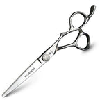 XUANFENG black Mirror Hair Scissors 6-inch JP440C Barber Cutting Scissors and Thinning Scissors Very Cool