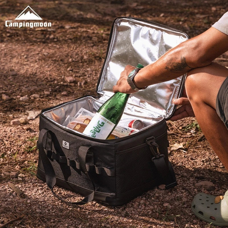 Keep Drinks & Food Fresh: CAMPINGMOON 18L Insulation Bag for Outdoors