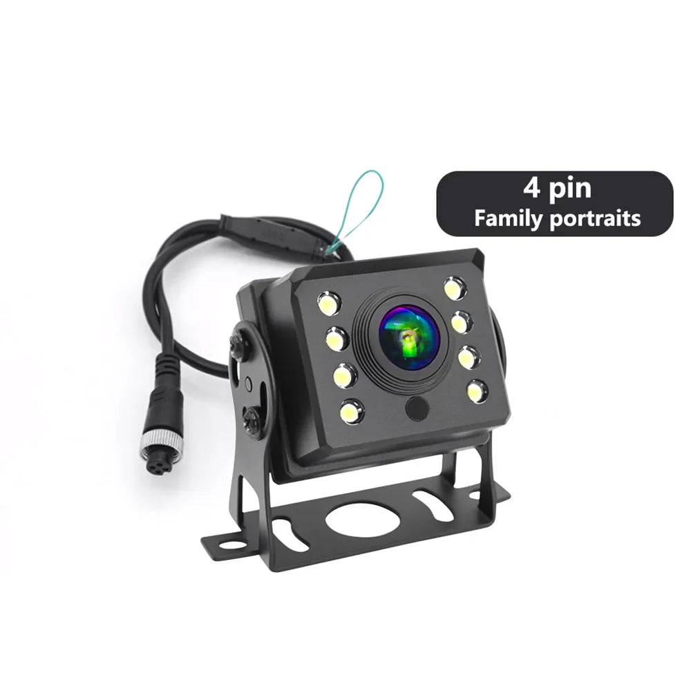 AHD 1080P Truck Rear View Camera for Bus Paking Car 12-24V 8 Led HD Night Vision Waterproof Bus Reversing Camera For Monitor