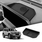 for 2024-2025 Toyota Land Cruiser Prado J250 LC250  Central Screen Rear Storage Box Car Dashboard Storage Tray Accessories Black