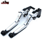 Motorcycle Folding Extendable CNC Moto Adjustable Clutch Brake Levers Handbar End Grips fit For Bajaj Pulsar 200 NS/200 RS/200 A