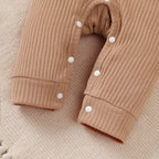 Baby Boy Gentleman Teddy Bear Jumpsuit Romper, Long Sleeve, 1-18 Months, 1pc