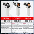 SNAKOL Infrared Non-Contact Thermometer Handheld Temperature Gun SK-400A/SK-400B/SK-550B