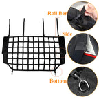 Car Dog Barrier Protector Divider Pet Net Trunk Safety Mesh for Jeep Wrangler JK JL Gladiator JT 2007-2025 Interior Accessories