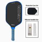 J6CR Pickleball Paddle T700 Carbon Fiber 16mm Honeycomb Core, Blue or White