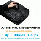 Rechargeable Air Pump for Inflatables, Cordless Electric Pump for Air Mattress Pool Floats, Mini Vacuum Pump for Storage Bags
