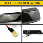 For Ford Focus Mk3 LED Light 2 3 Mk2 Mondeo Mk4 Turn Signal Lamp Flowing Side Wing Rear View Mirror Blinker Dynamic 2PCS