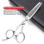 440C Japanese Stainless Hairdressing Scissors 6 Inch / 7 Inch Hair Scissors Right hand Barber Shears Left Handle Hair Cutting