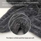 Car Wash Towel 1200GSM Double Sided Towel Car Detailing Twisted Braid Cloth Super Absorbent Rag for Car Home Washing Accessories