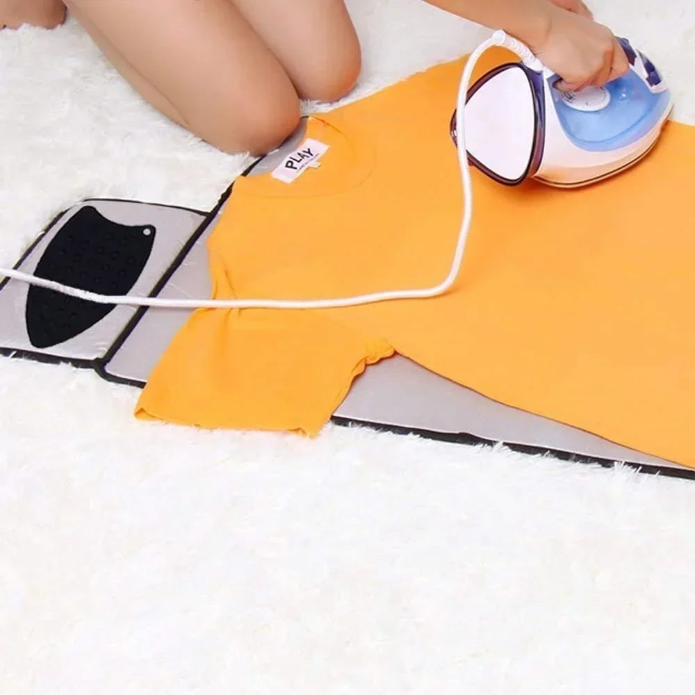 Ironing Blanket Ironing Mat,Upgraded Thick Portable Travel Ironing Pad,Isolate Heat Pad Cover for Washer,Dryer,Table Top,Counter