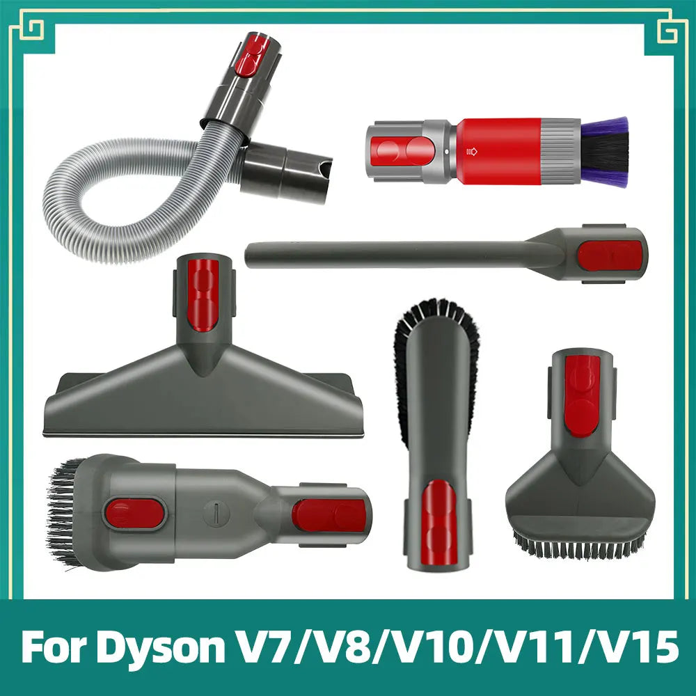 Telescopic Rod Extension Tube Fit For Dyson V7 V8 V10 V11 V15 Handheld Vacuum Cleaner Extension Tool Accessories Spare Parts