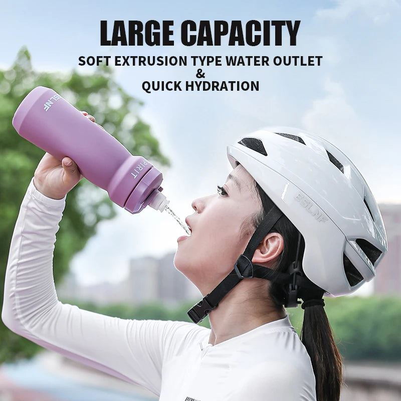 ESLNF 760ml Large Capacity Bicycle Water Bottle for Mountain and Road Bikes - Portable Cycling Equipment
