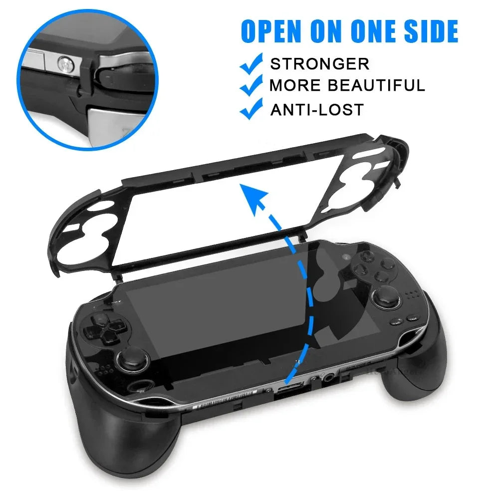 For PS VITA 1000 PSV1000/PS Vita1000 Replacement Hand Grip Joypad Stand Case with L2 R2 Trigger Button Game Accessories