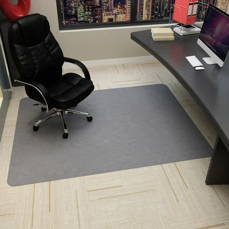 90x120cm Office Chair Mat Non-slip Rug Floor Protector for Gaming Swivel Chairs Desk Carpet Home Office Bedroom Living Room Use
