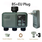 2025 Tuya Wifi+RF433 smart Garden Sprinkler Water Timer by 3 Way Rain Delay Filter Programmable Automatic Irrigation Controller