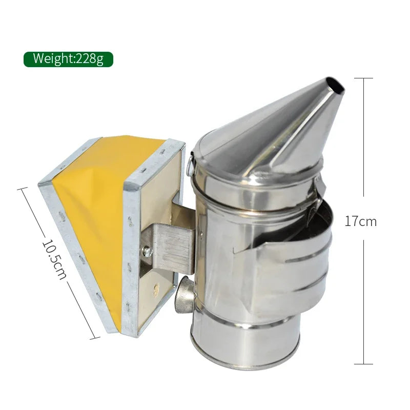 Beekeeping Hive Smoker Stainless Steel Bee Smoke Beekeeping Smoker Kid Children Beekeeper Bee Smoker Beekeeping Tools