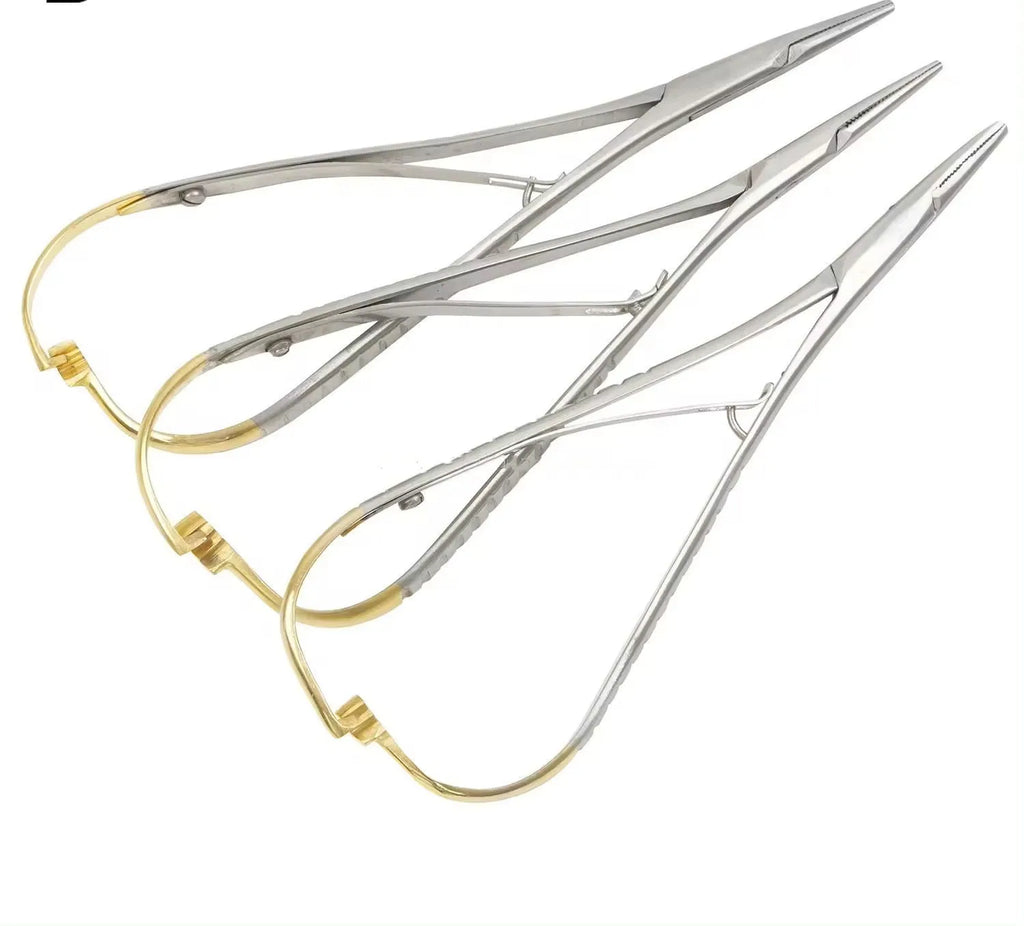 Dental Needle Holder Tweezers Orthodontic Instrument Dentistry Product Stainless Steel Mathieu Needle Holder
