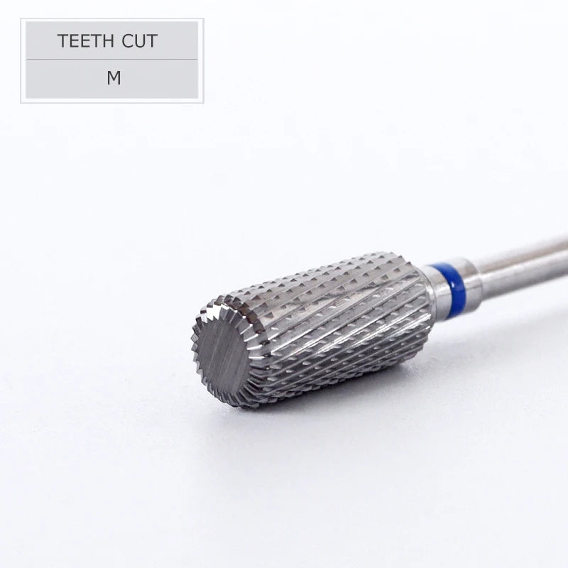 HYTOOS Barrel Nail Drill Bits 3/32 Carbide Burr Dust Proof Bit Milling Cutter For Manicure Electric Drill Nails Accessorie Tool