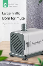 220v Ultra-Quiet Submersible Water Fountain Pump Pond Filter Adjustable Aquarium Water Pump For Fish Tank Garden Fountain