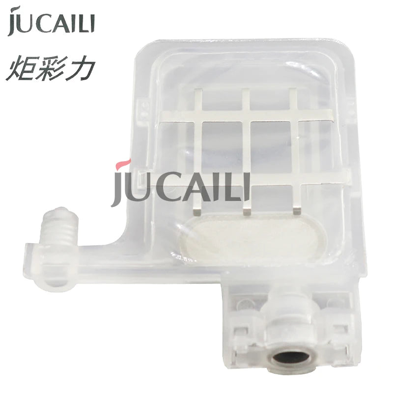 Jucaili 10pcs Transparent DX5 xp600 big ink damper for EPSON DX5 XP600 4720 I1600 printhead I3200 damper filter with nut