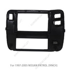 9INCH Car Radio Fascias For Nissan patrol Y61 1997-2006 Android GPS MP5 Stereo Player 2 Din Head Unit Panel Dash Frame Installat