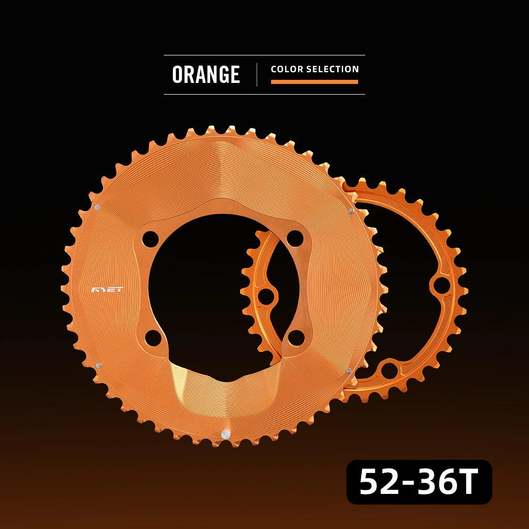 RYET Aero Road Bike Chainring 50-34T 52-36T 54-40T for Shimno Dura-Ace R9200 Ultegra R8100 105 R7100 12s 2x Groupsets Parts