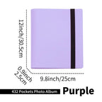 432 Pocket Photo Album for Fujifilm Instax Mini 12/11/9/Evo/LiPlay, Multiple Colors, 1pc