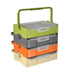 BAOLIAN Combined Parts Storage Multi-grid Screw Placement Plastic Small Box  Electronic Component Storage Case Garage Organizer