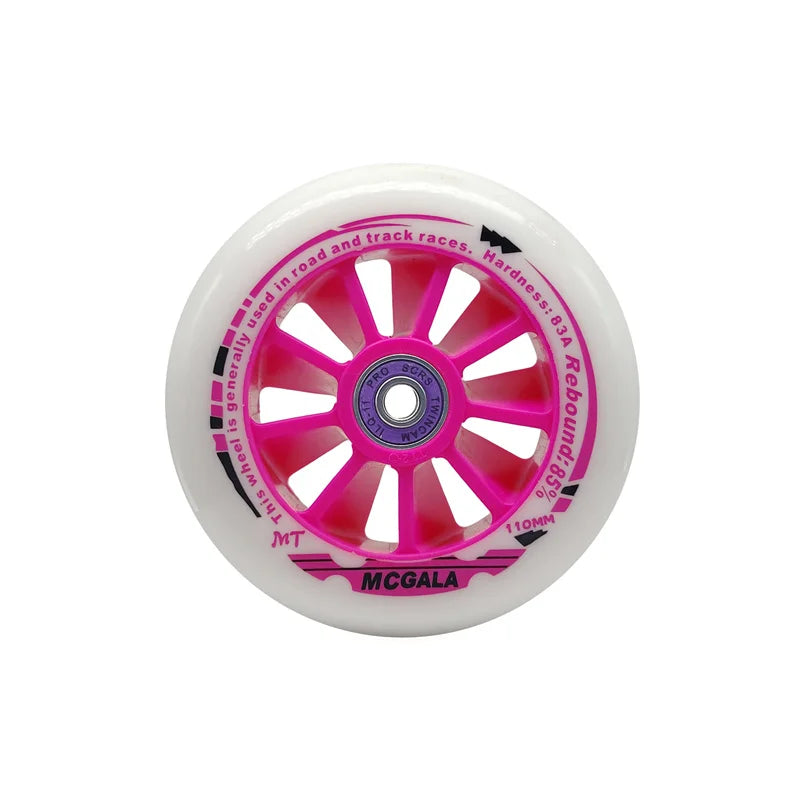8 Pcs/lot Speed Skating wheels High Response Matter Juice Roller Skates Speeding Racing Wheel 90mm 100mm 110mm Free Shipping