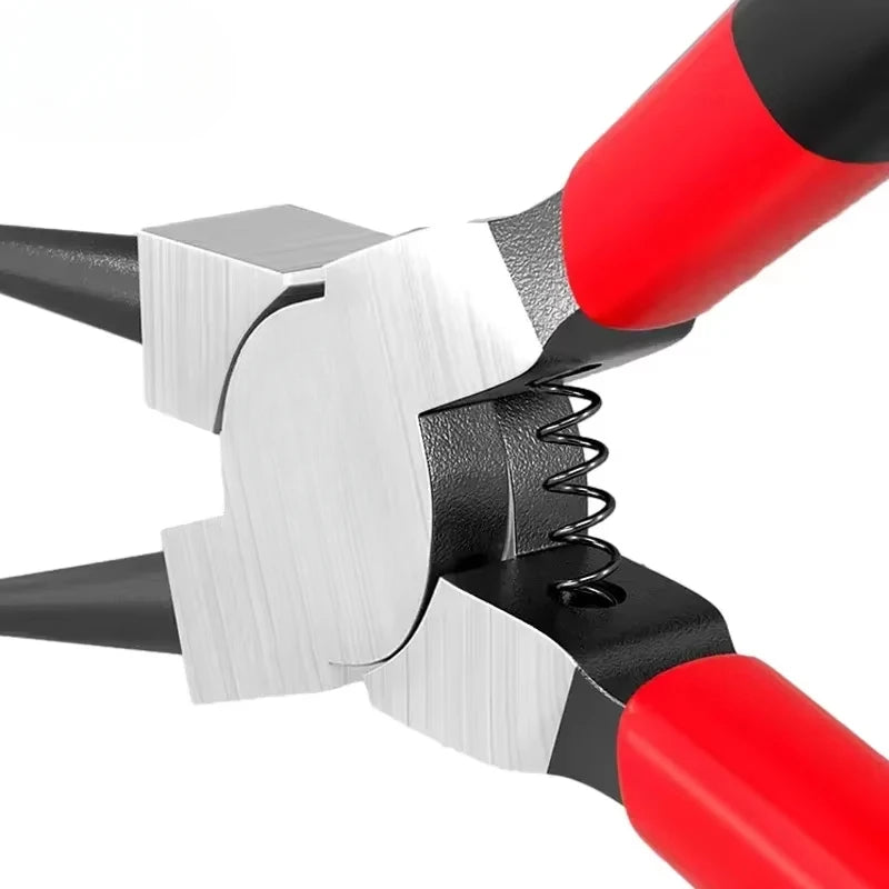 5-In Circlip Pliers,，Retaining Ring Pliersfor Removing Installing Puller Locking Rings ShaftsNeedle nose Pliers