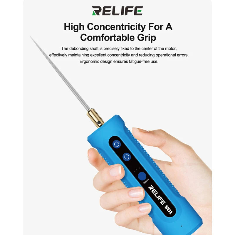 RELIFE LG1 Gear Glue Remover Intelligent Degumming Machine OCA Glue Remover Screen Remover for Mobile Phone Repair