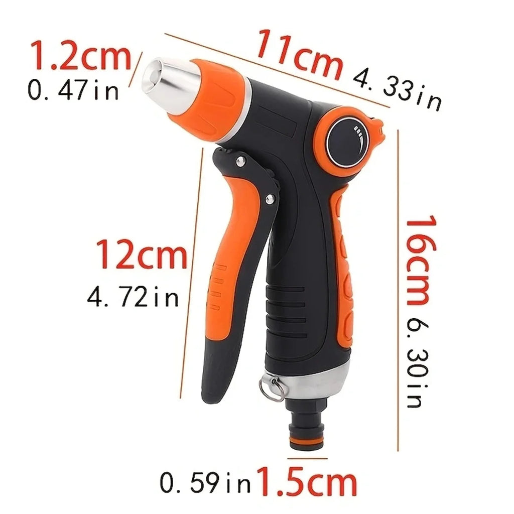 NEW Water Gun High-Pressure Water Spray Gun Car Washer Hose Nozzle Garden Watering Sprinkler Sprinkler Cleaning Water Gun