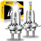 2Pcs 300W 80000LM Led Light 3D H7 H4 H11 LED Car Headlight Canbus H8 9005 HB3 9006 HB4 for Car 360 Turbo HeadLamp Wireless 6000K
