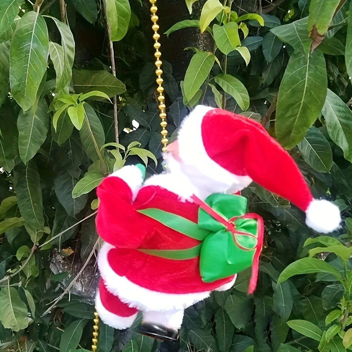 1PC Climbing Beads, Climbing Rope, Santa Claus Doll, Christmas Decorations, Ornaments, Event and Party Supplies, Gifts