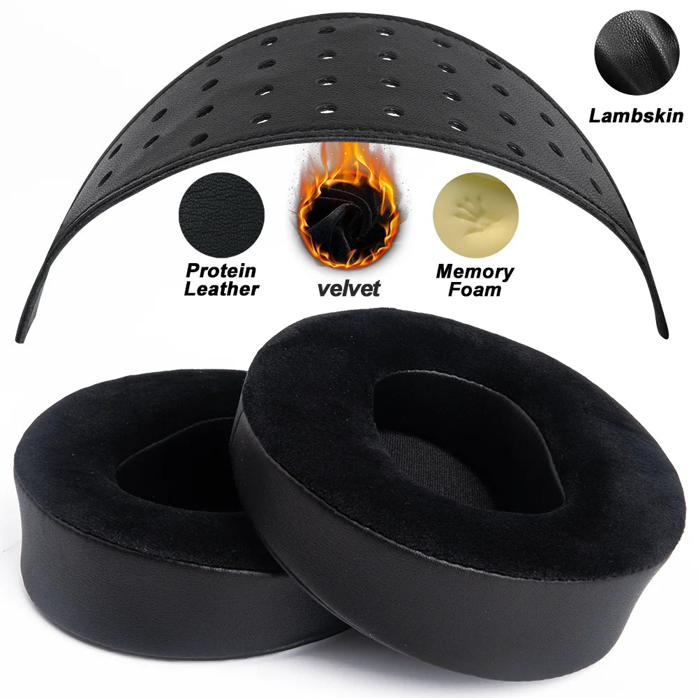Ear Pads Angled for AUDEZE LCD2/LCD3/LCD4 LCDXC MX4 Perforated Sheepskin lambskin dermis headphones Memory Covers Sponge