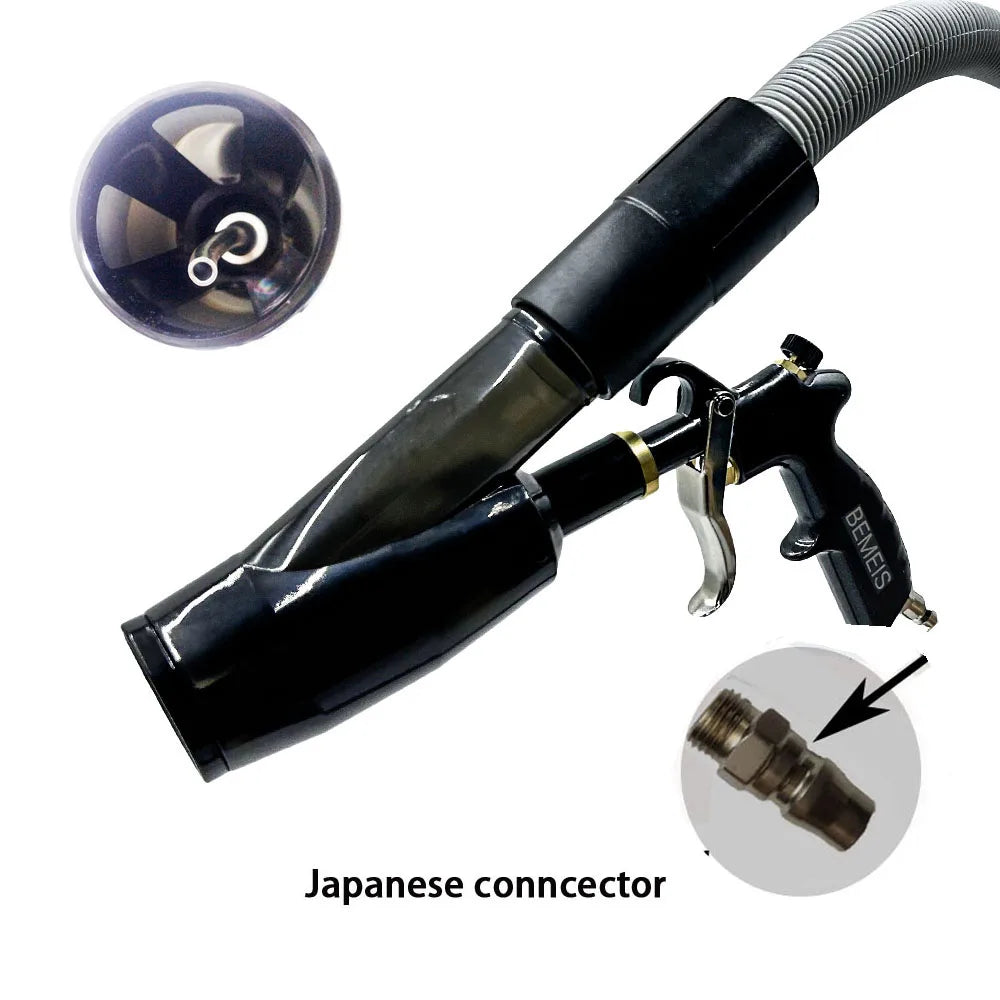 Car Interior Detailing Air Blow Tornador Gun &vacunm Gun ,Cleaning Tornado Gun Quickly Blasts Dirt and Dust