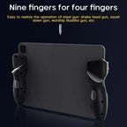 MEMO AK-PAD8K 6-Finger Mobile Gamepad Trigger Controller with Joystick for iPad Android Tablet