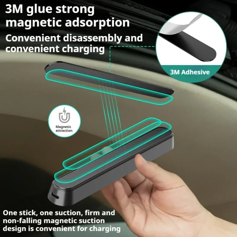 Trunk Car Sensor Light for Floor Trunk Hood USB Rechargeable Automatic Induction Light Bar Magnetic Maual Sensing Mode Lamp