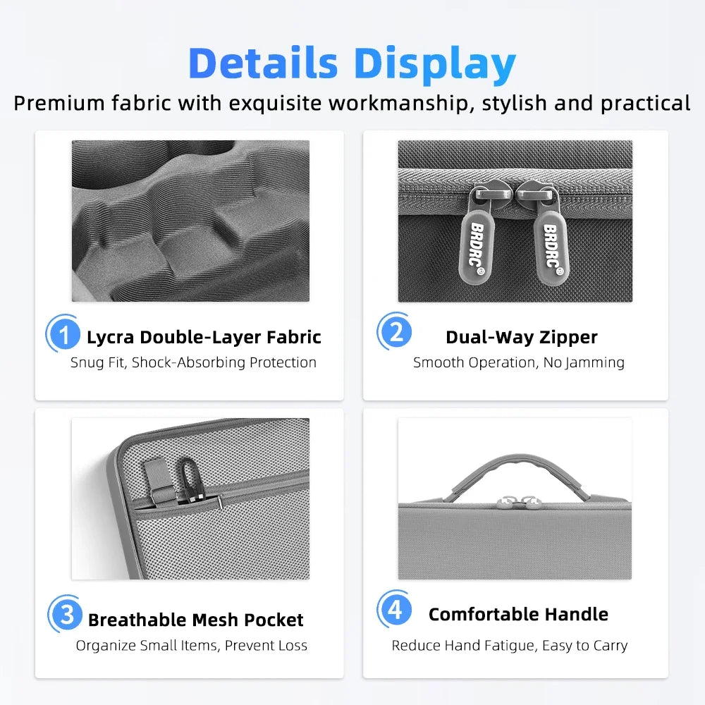 for DJI NEO 2 Portable Carrying Case Hard EVA Storage Bag Waterproof Protective Battery Box Storage Case For NEO 2 Accessory ﻿