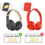 Replacement Headband Arch Plastic Parts Kit for Beats Studio 2.0/3 Headphones, Multiple Colors
