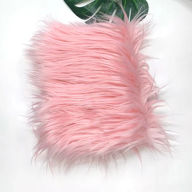 Sewbato faux fur fabric plush simulation fur cloth for sewing cosplay 160x50cm